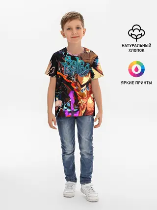 Детская базовая футболка / Solo Leveling