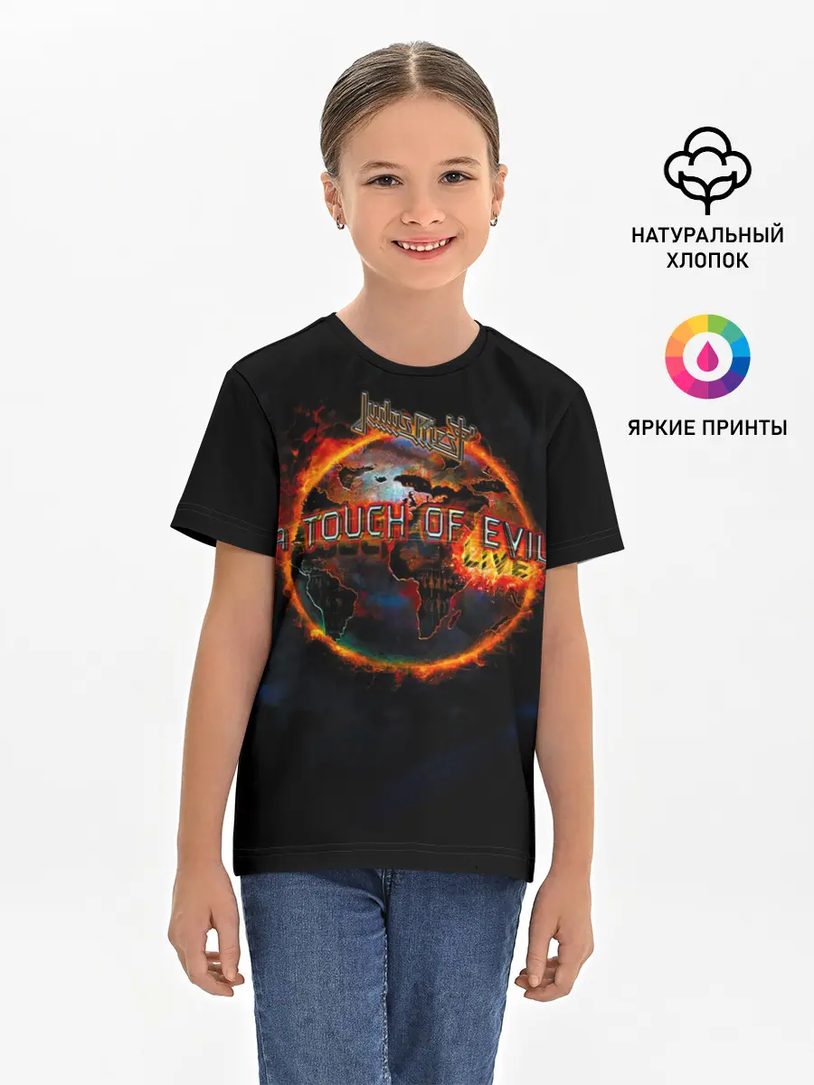 Детская базовая футболка / A Touch of Evil: Live - Judas Priest