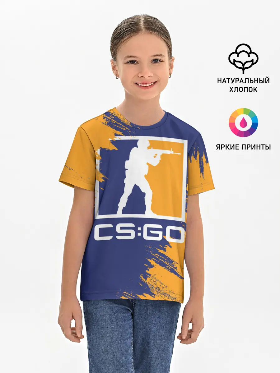 Детская базовая футболка / CS:GO