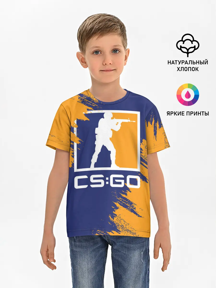 Детская базовая футболка / CS:GO