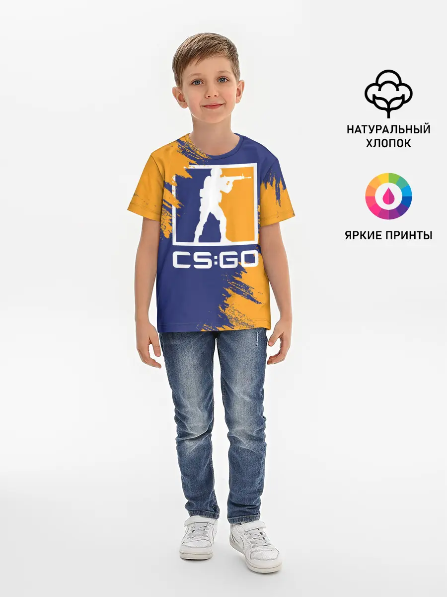 Детская базовая футболка / CS:GO