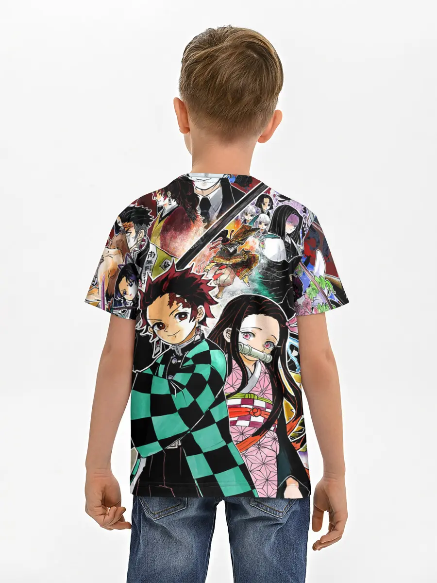 Детская базовая футболка / Клинок рассекающий демонов