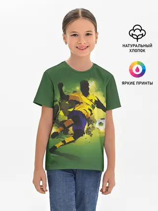 Детская базовая футболка / Футбол