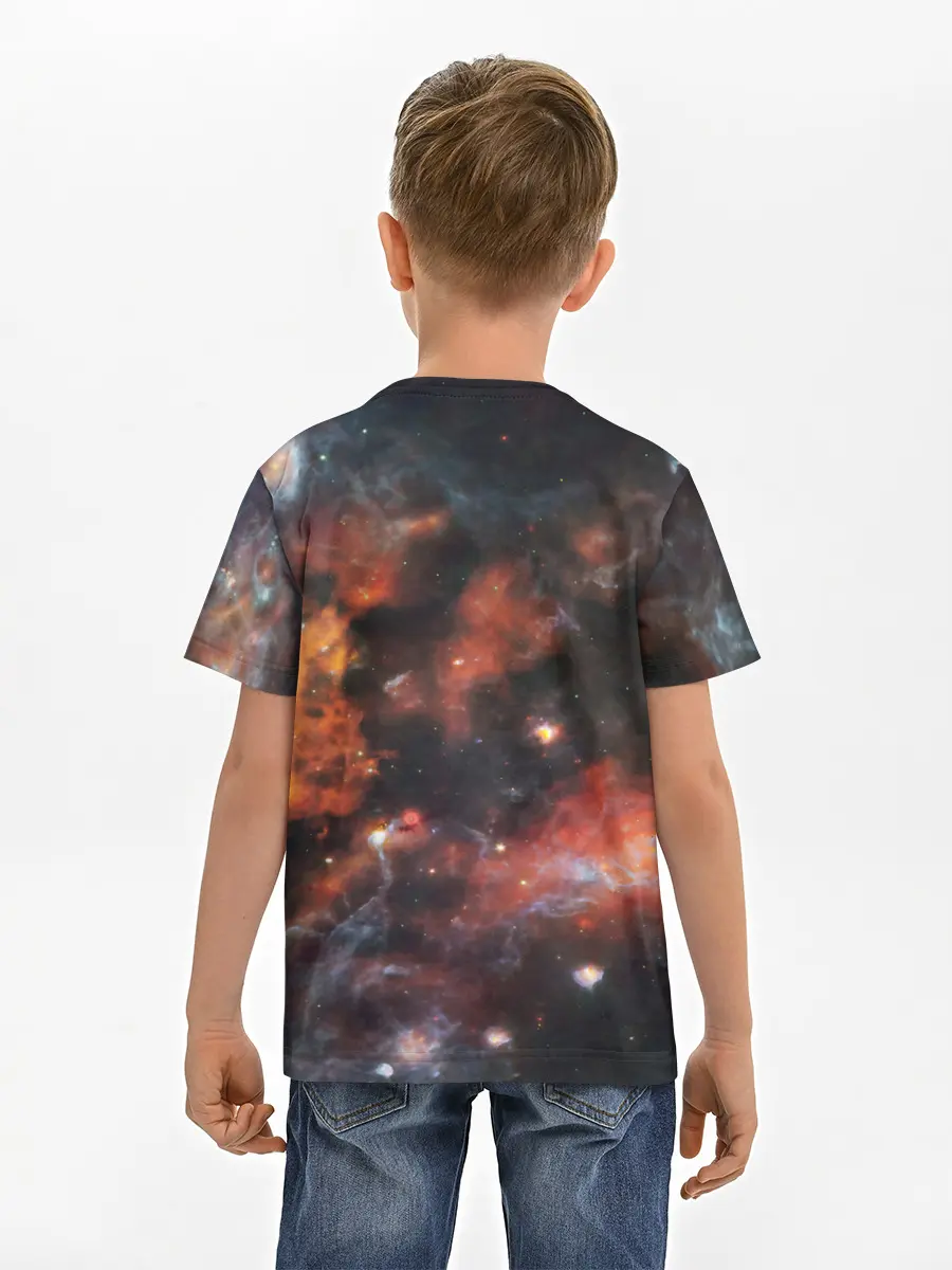 Детская базовая футболка / Гигантская Вселенная