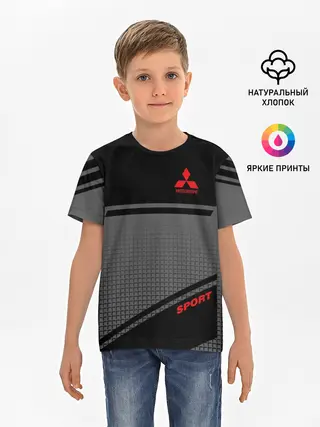 Детская базовая футболка / MITSUBISHI SPORT