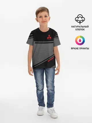 Детская базовая футболка / MITSUBISHI SPORT
