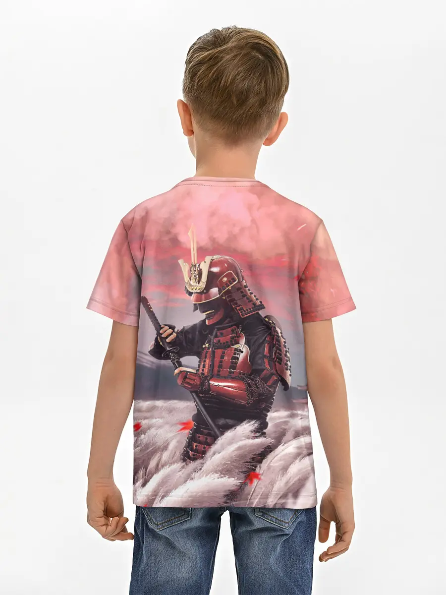 Детская базовая футболка / Ghost of Tsushim | Призрак Цусимы
