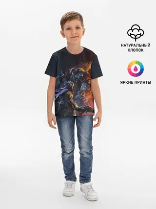 Детская базовая футболка / Darksiders Genesis