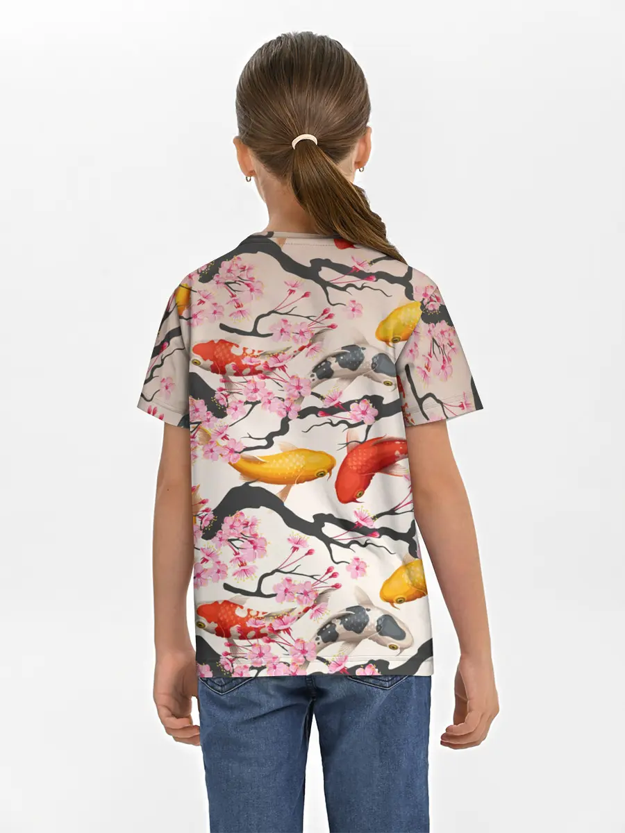 Детская базовая футболка / Рыбы