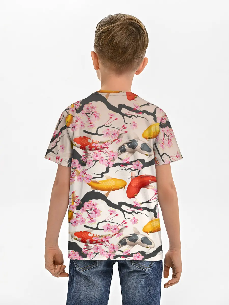 Детская базовая футболка / Рыбы