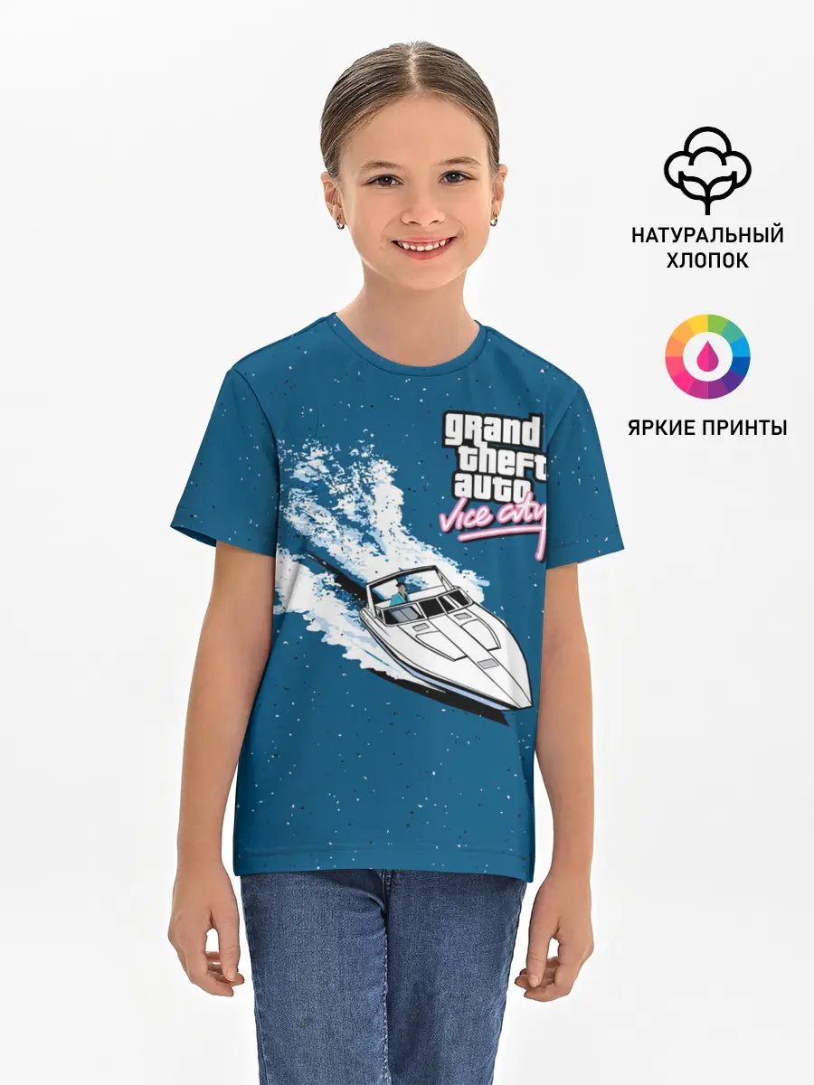 Детская базовая футболка / GTA Vice City