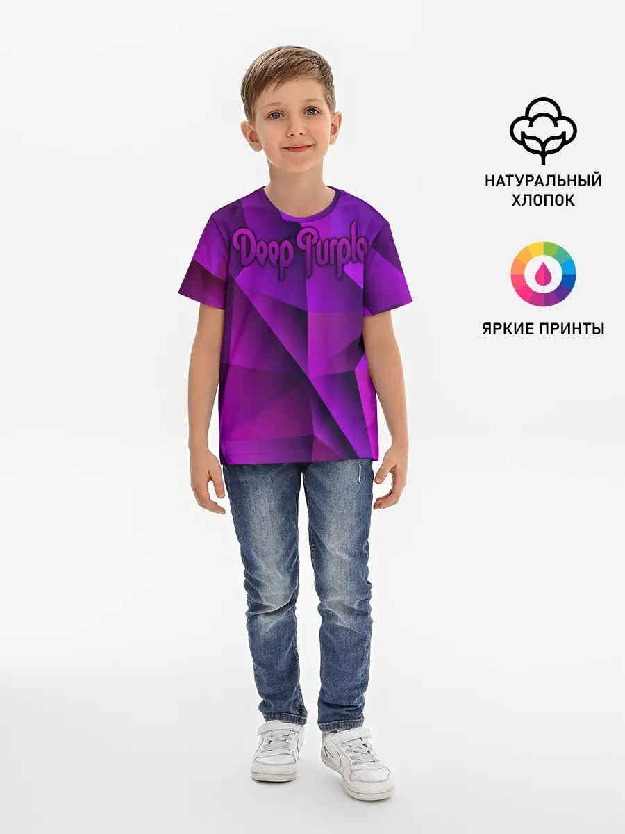 Детская базовая футболка / Deep Purple
