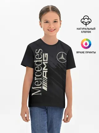 Детская базовая футболка / Mercedes