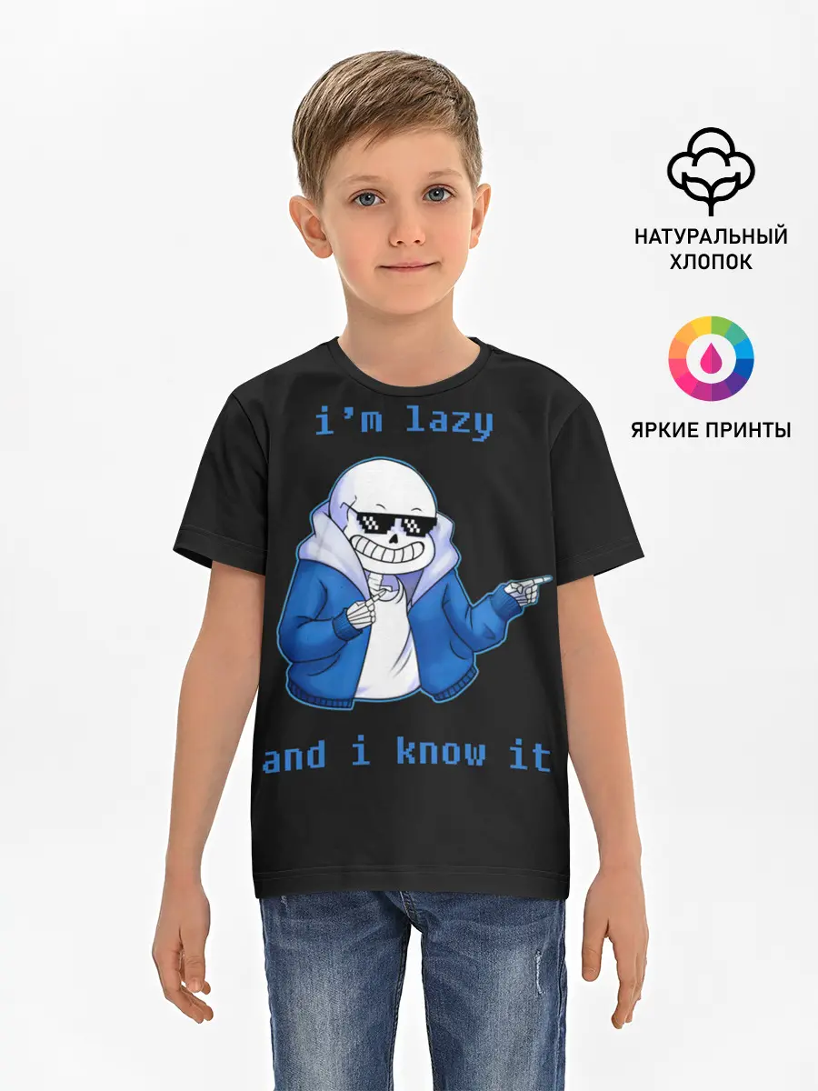 Детская базовая футболка / Undertale