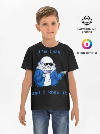 Детская базовая футболка / Undertale