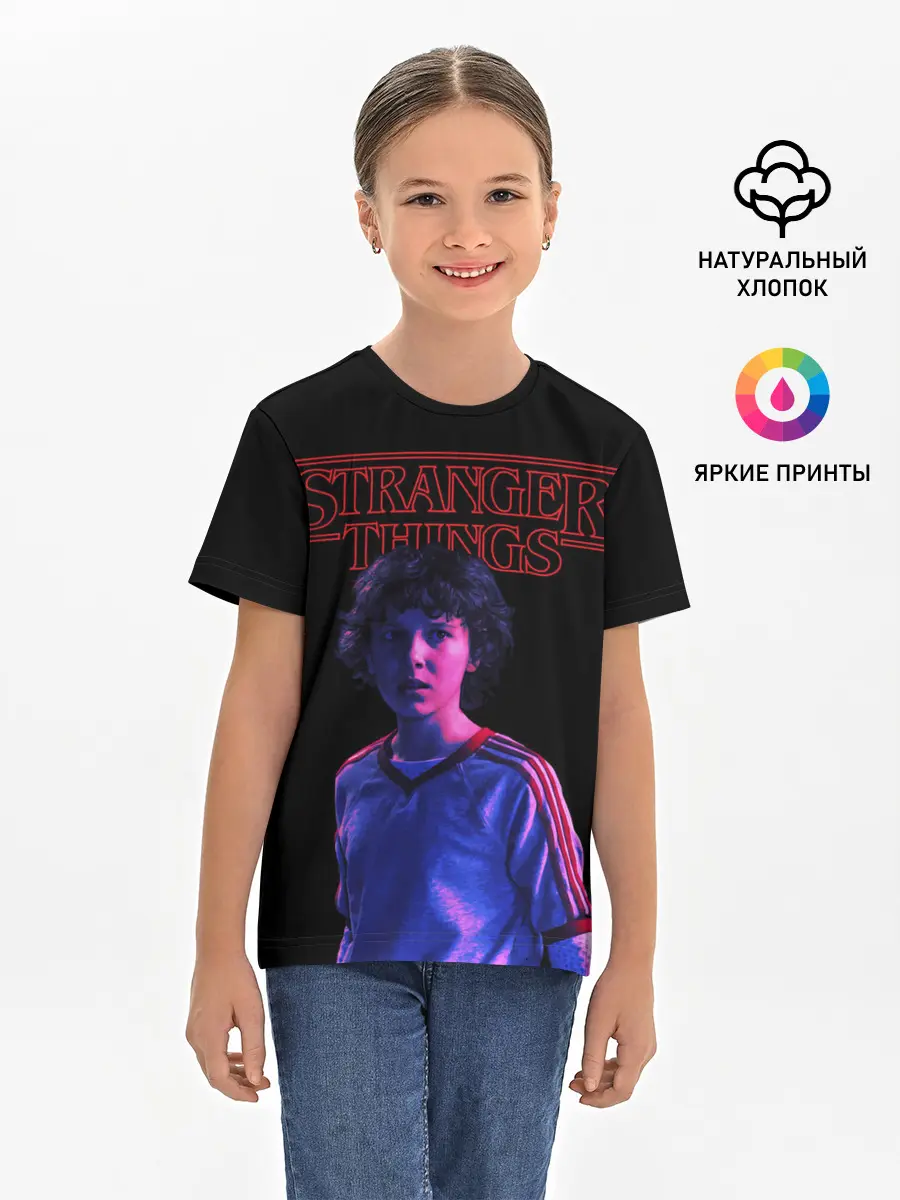 Детская базовая футболка / STRANGER THINGS - Дина