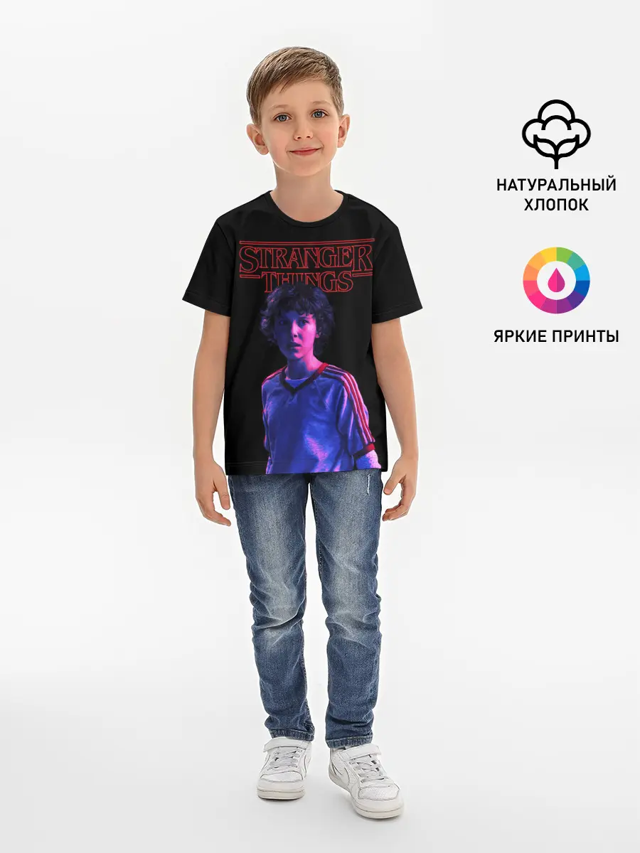 Детская базовая футболка / STRANGER THINGS - Дина