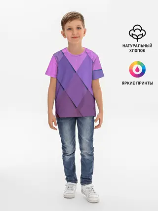 Детская базовая футболка / Спортивный ромб