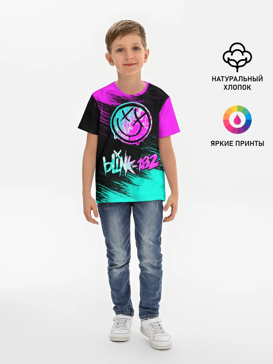 Детская базовая футболка / Blink-182