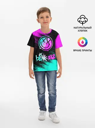 Детская базовая футболка / Blink-182