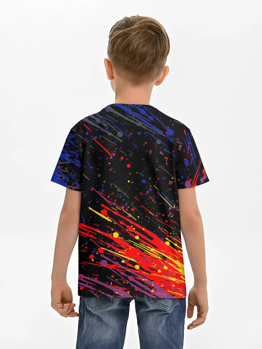 Детская базовая футболка / AMONG US.