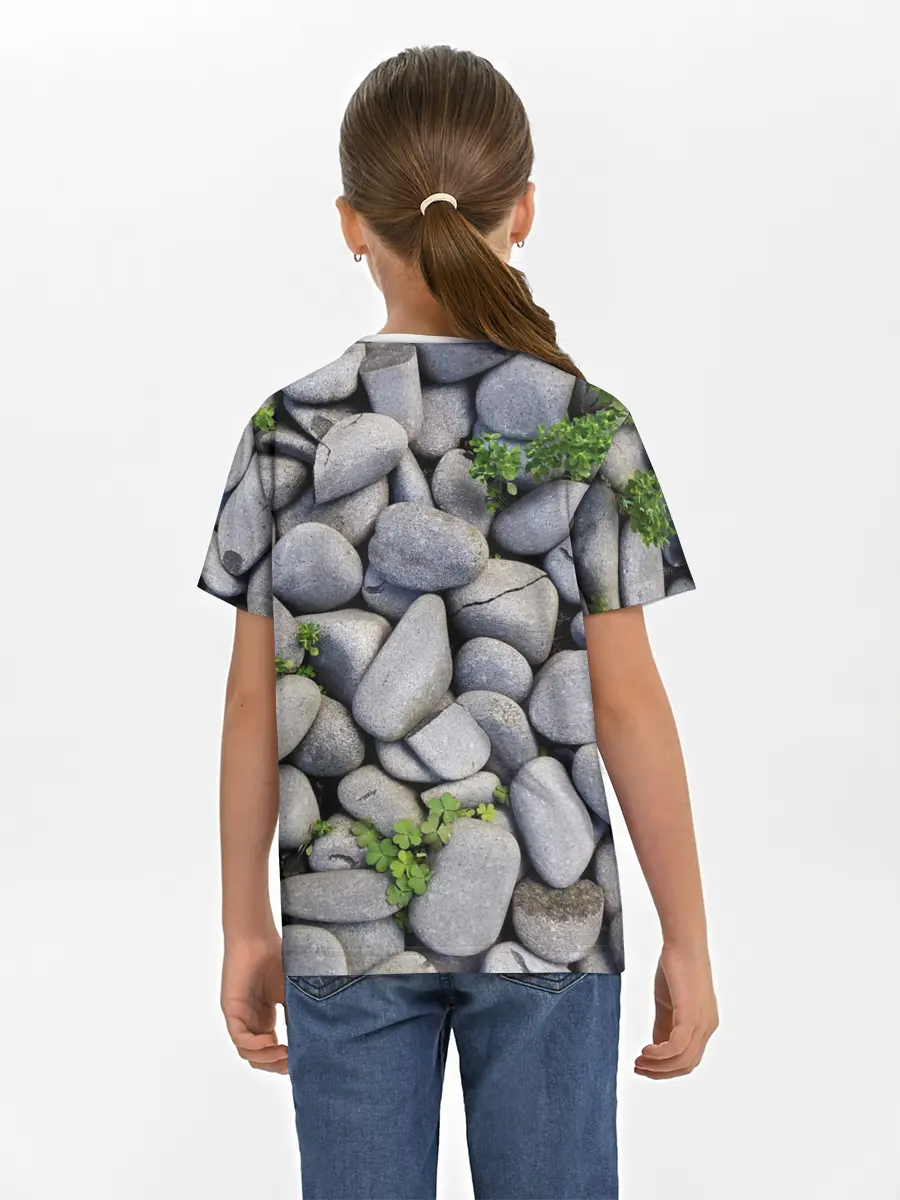 Детская базовая футболка / Камни