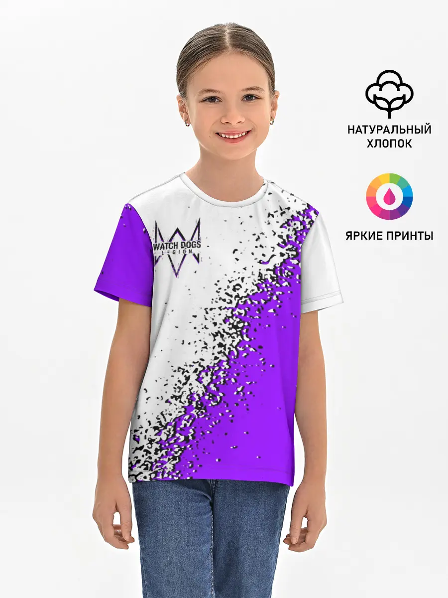 Детская базовая футболка / WATCH DOGS LEGION