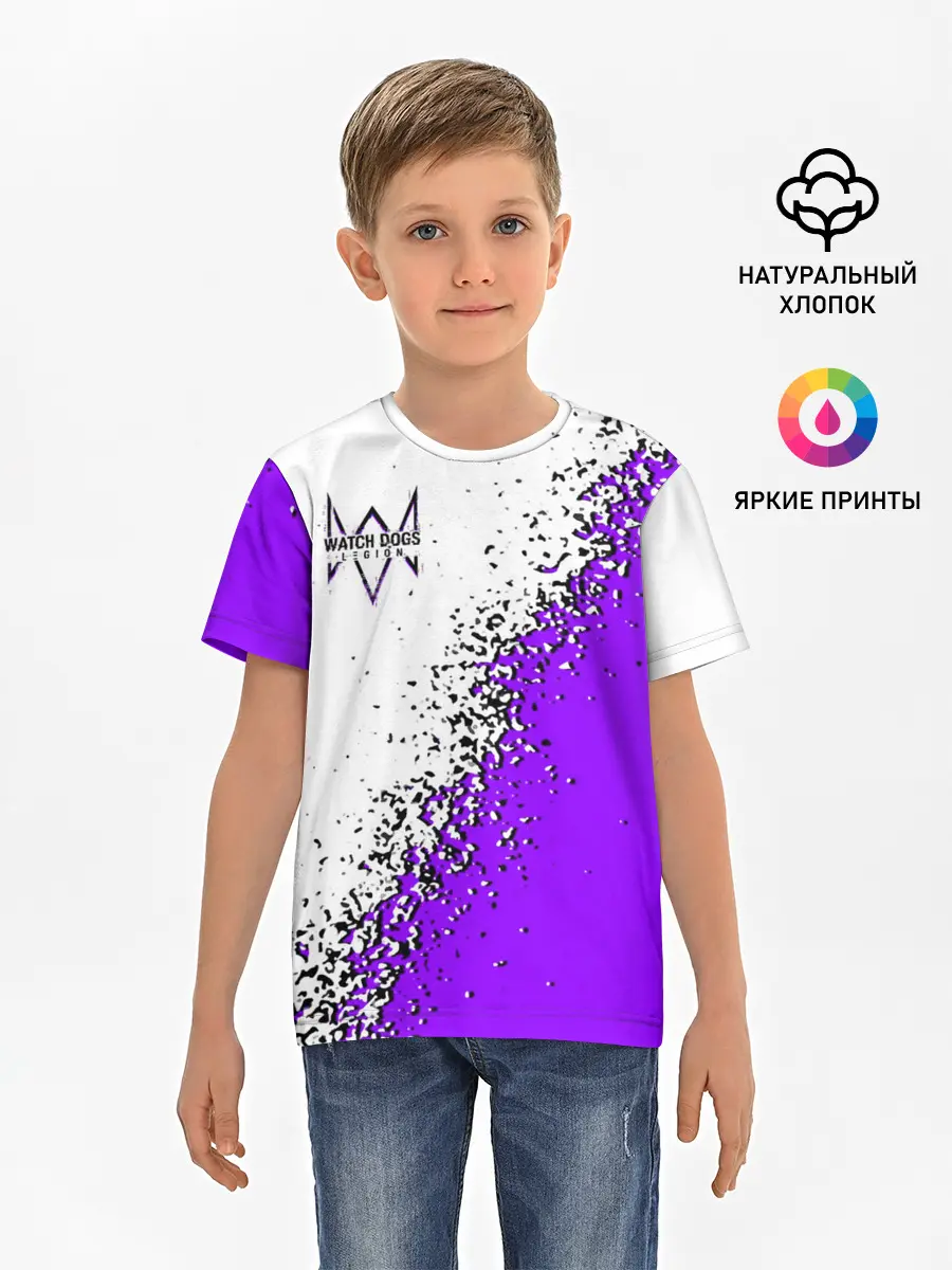 Детская базовая футболка / WATCH DOGS LEGION