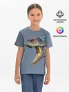Детская базовая футболка / Хищный динозавр | Dino