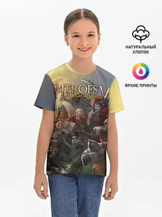 Детская базовая футболка / Heroes of Might and Magic
