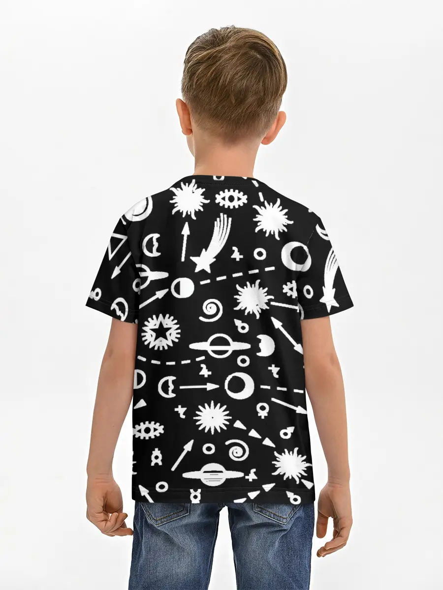 Детская базовая футболка / Космос