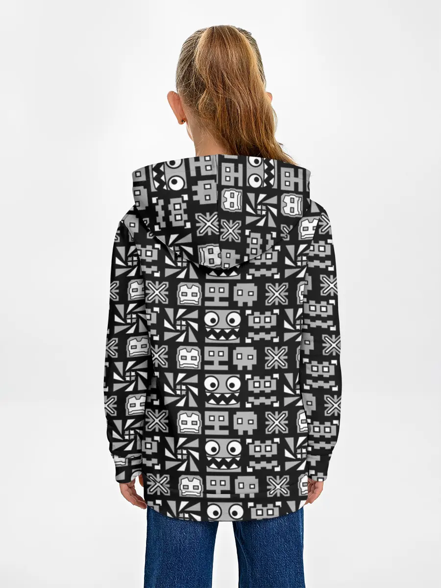 Детское худи / Geometry Dash | Cubes