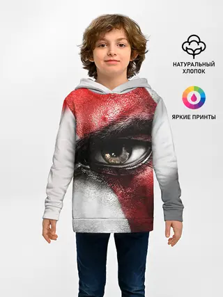 Детское худи / Взгляд Кратоса