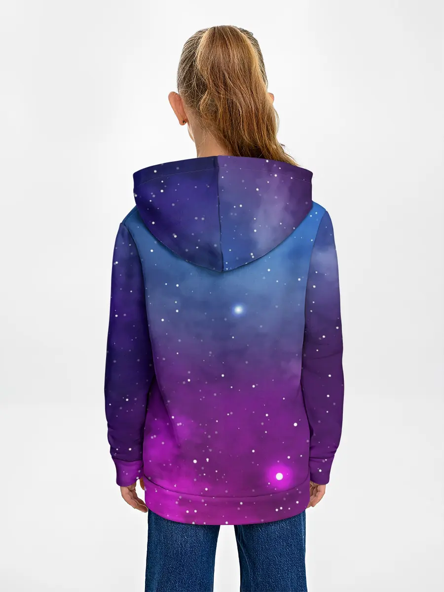 Детское худи / НЕОНОВЫЙ КОСМОС