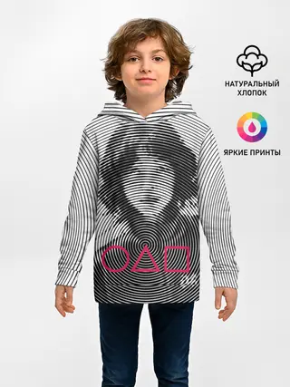 Детское худи / Игра в кальмара: игрок 067