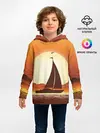 Детское худи / Кораблик на закате