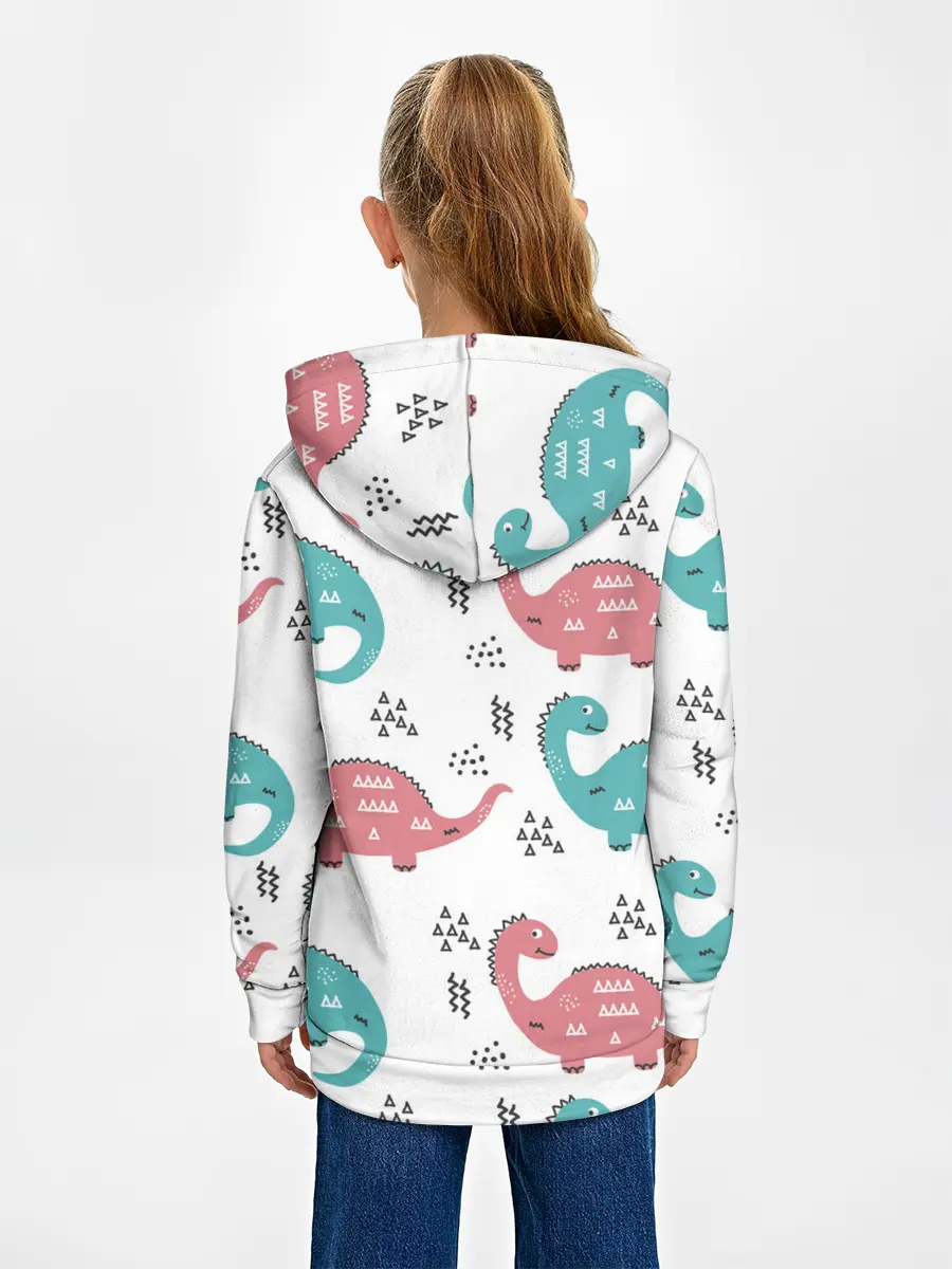 Детское худи / Милые динозаврики