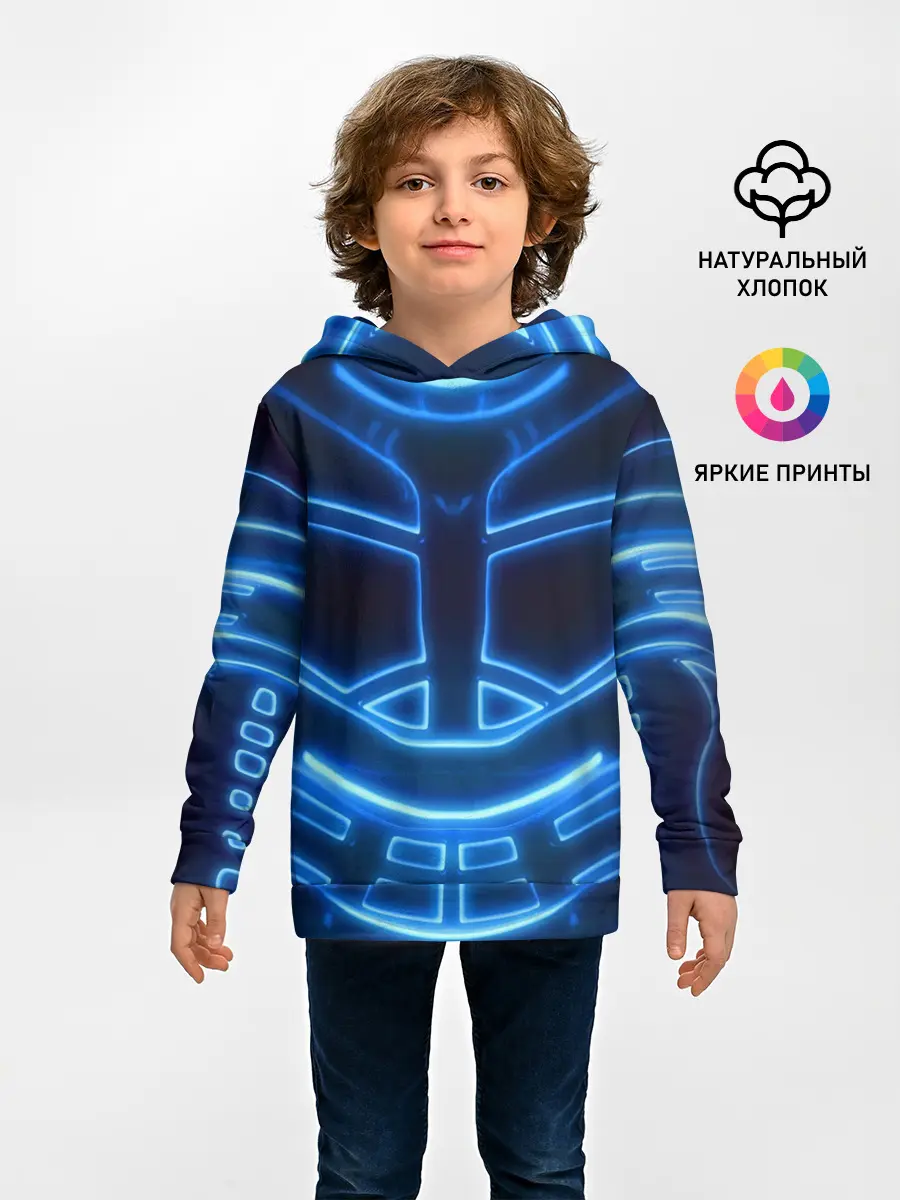 Детское худи / Неоновая броня | Neon Armor