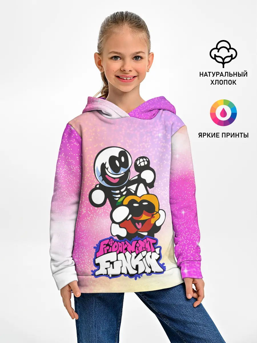 Детское худи / Skid and Pump | Friday Night Funkin
