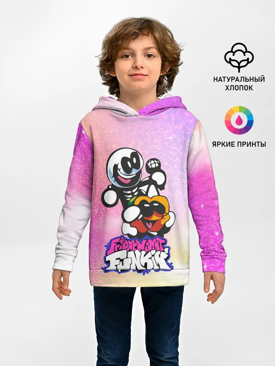 Детское худи / Skid and Pump | Friday Night Funkin
