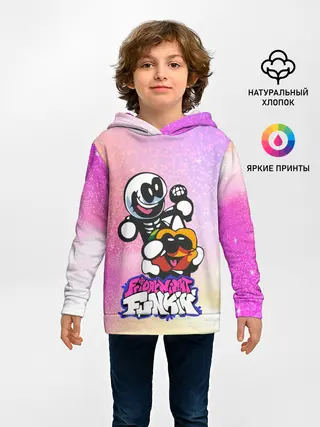 Детское худи / Skid and Pump | Friday Night Funkin