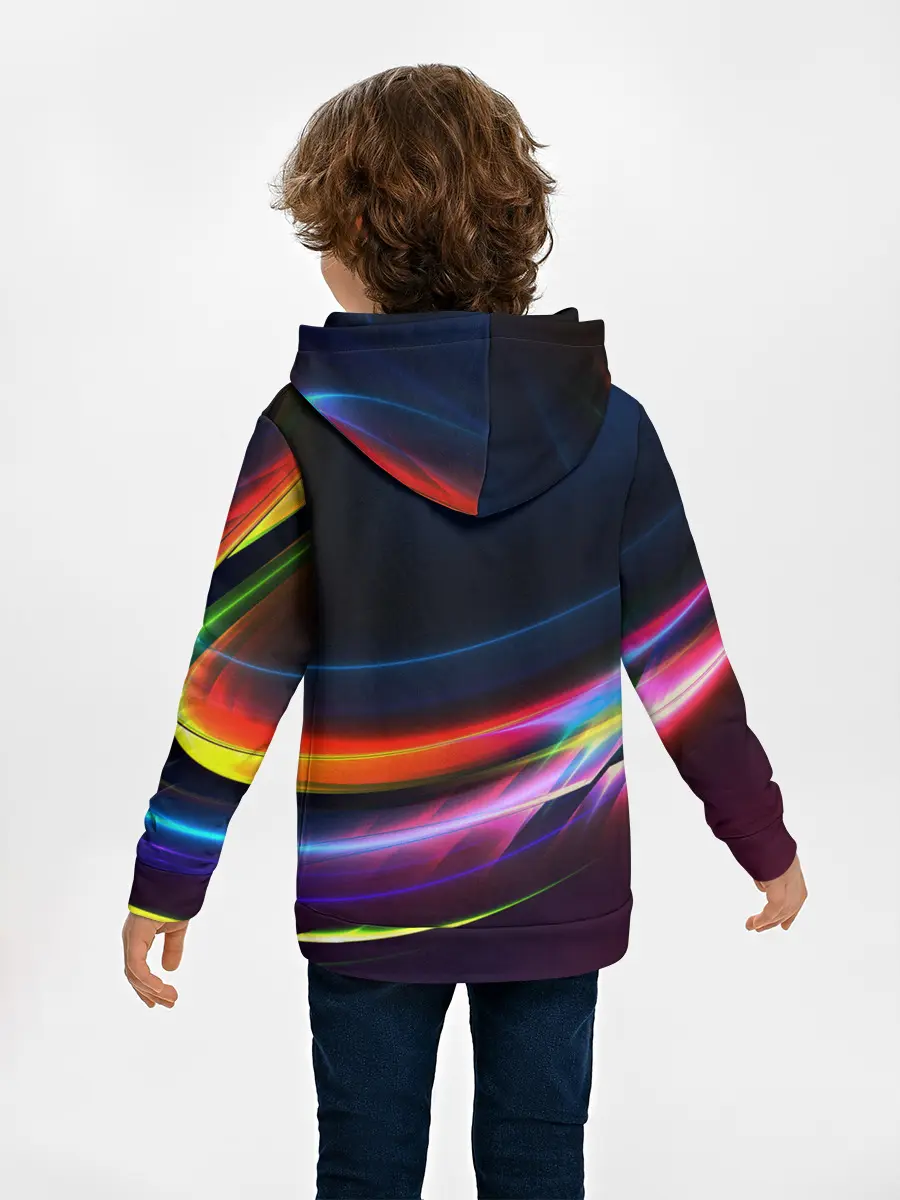 Детское худи / NEON STRIPES