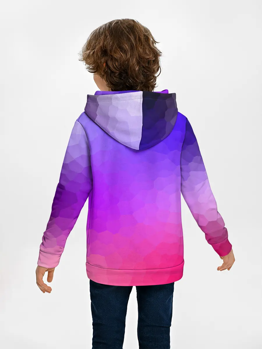 Детское худи / фиолетовый кристалл