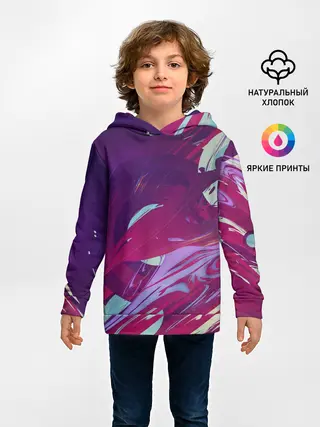 Детское худи / Мощный градиент