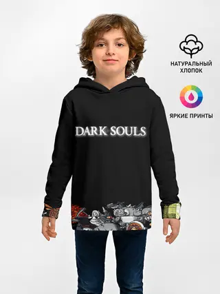 Детское худи / 8bit Dark Souls