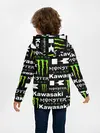 Детское худи / KAWASAKI X MONSTER ENERGY