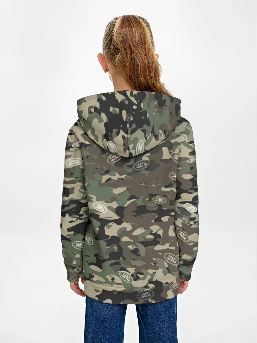 Детское худи / Камуфляж Land Rover