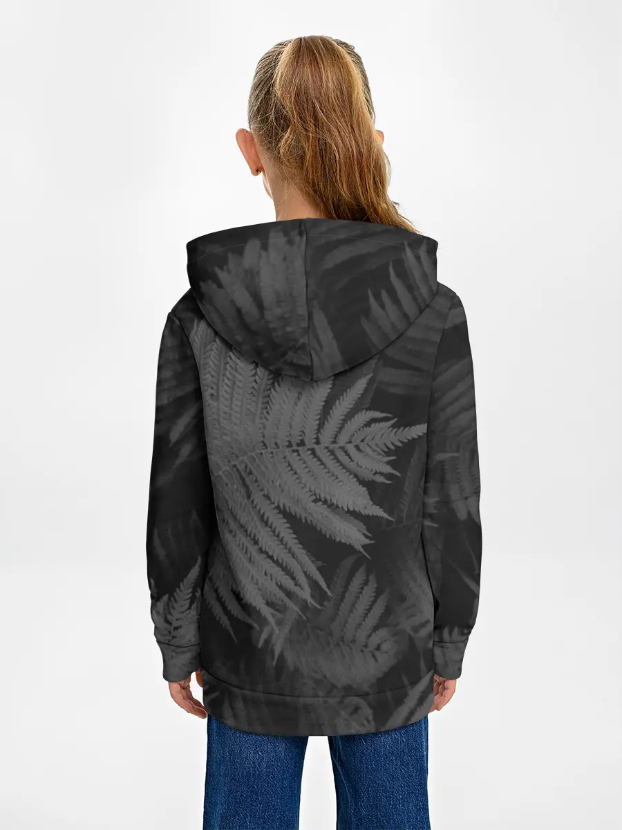 Детское худи / Neon light blue