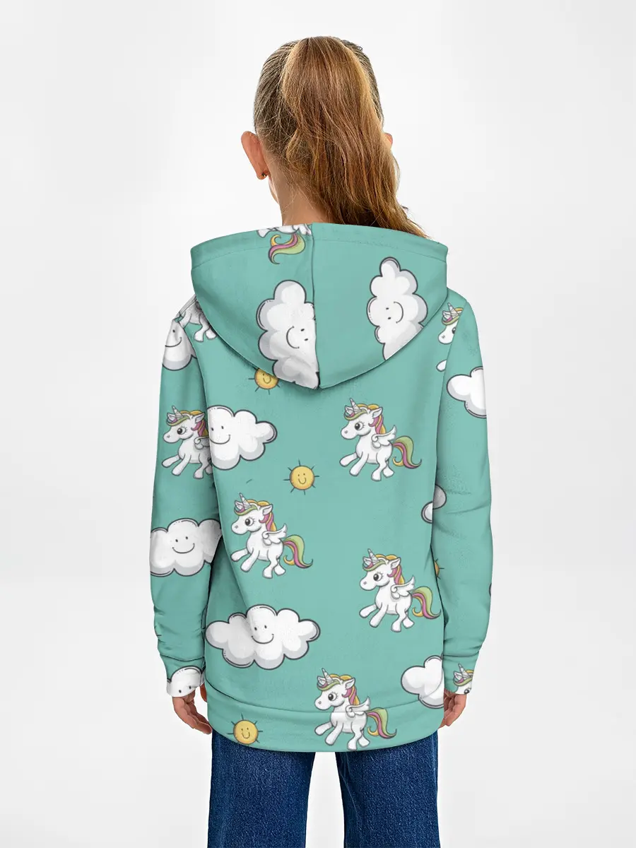 Детское худи / Любовь к единорогам