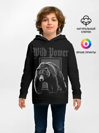 Детское худи / Медведь